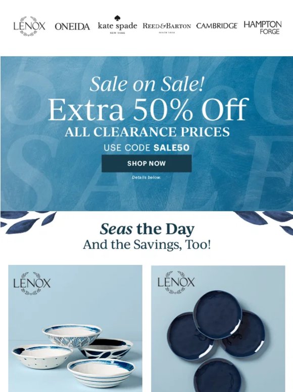 Extra 50% Off ALL SALE 🤯