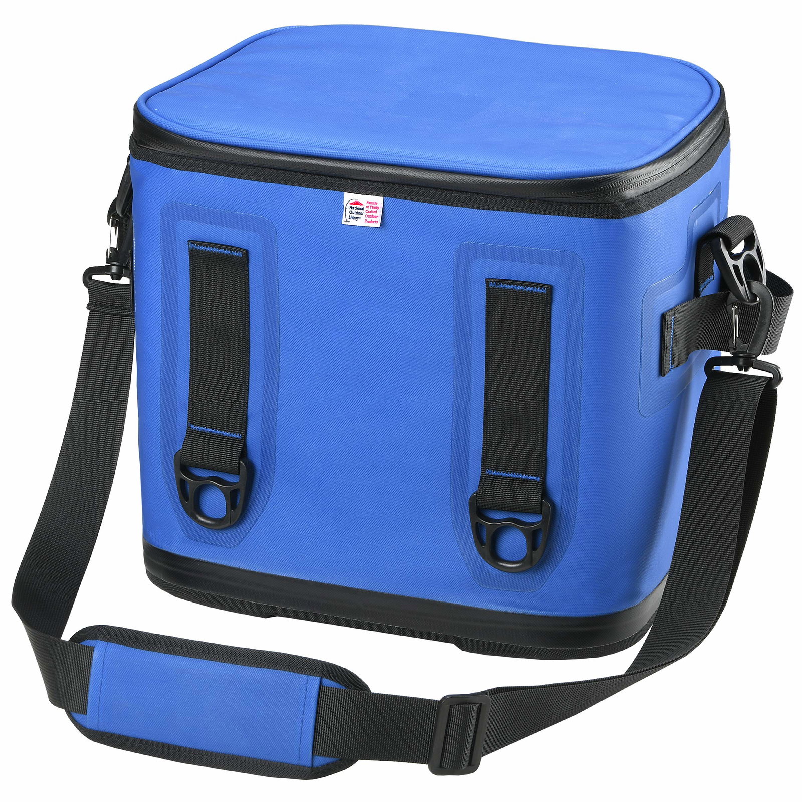 Image of National Outdoor Living Solid Blue Soft Cooler Tote