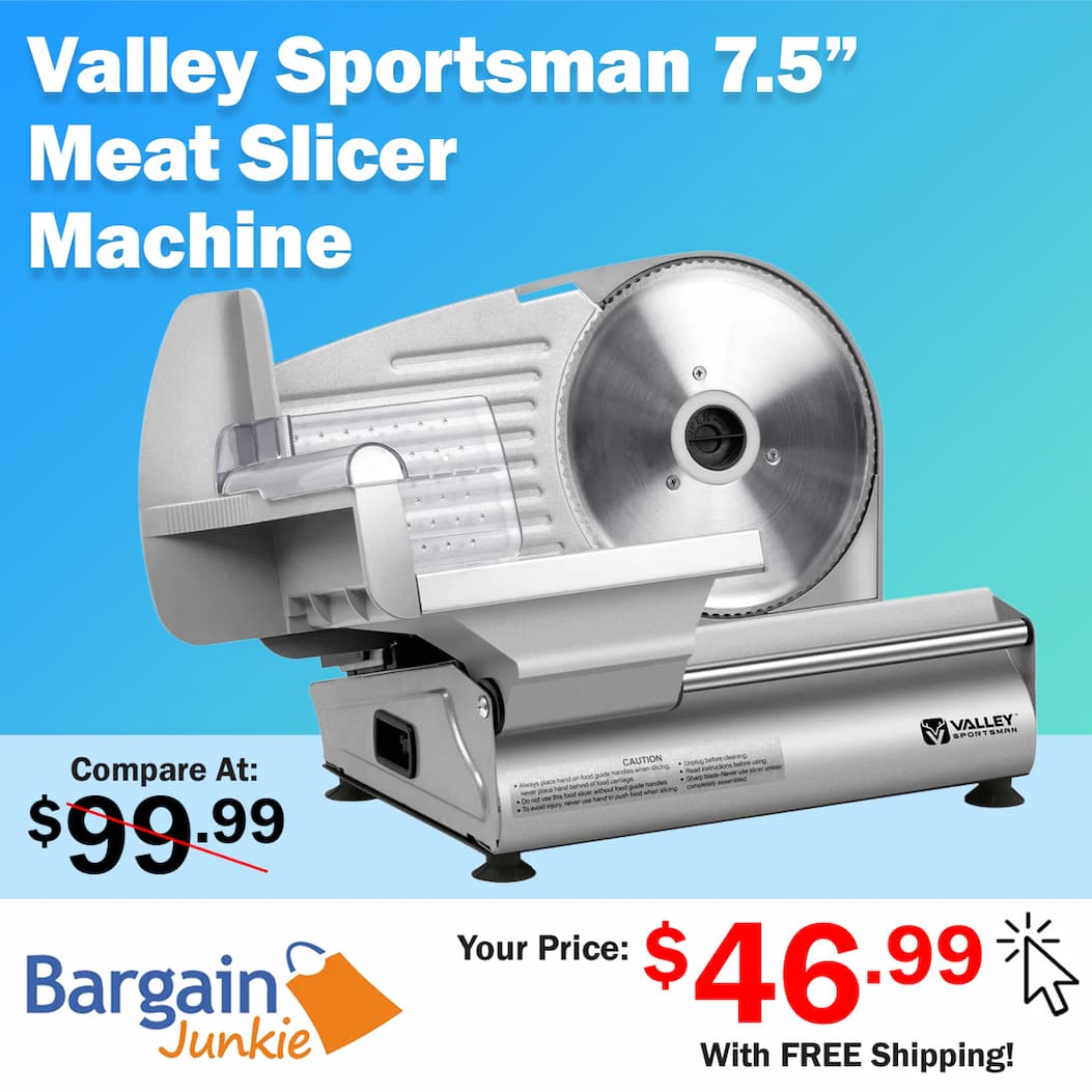 https://bargainjunkie.myshopify.com/products/valley-sportsman-meat-slicer-machine-for-home-electric-food-slicer-with-7-5-stainless-steel-blade-adjustable-thickness-deli-slicer-cuts-meat-bread-cheese-easy-to-clean-sliver