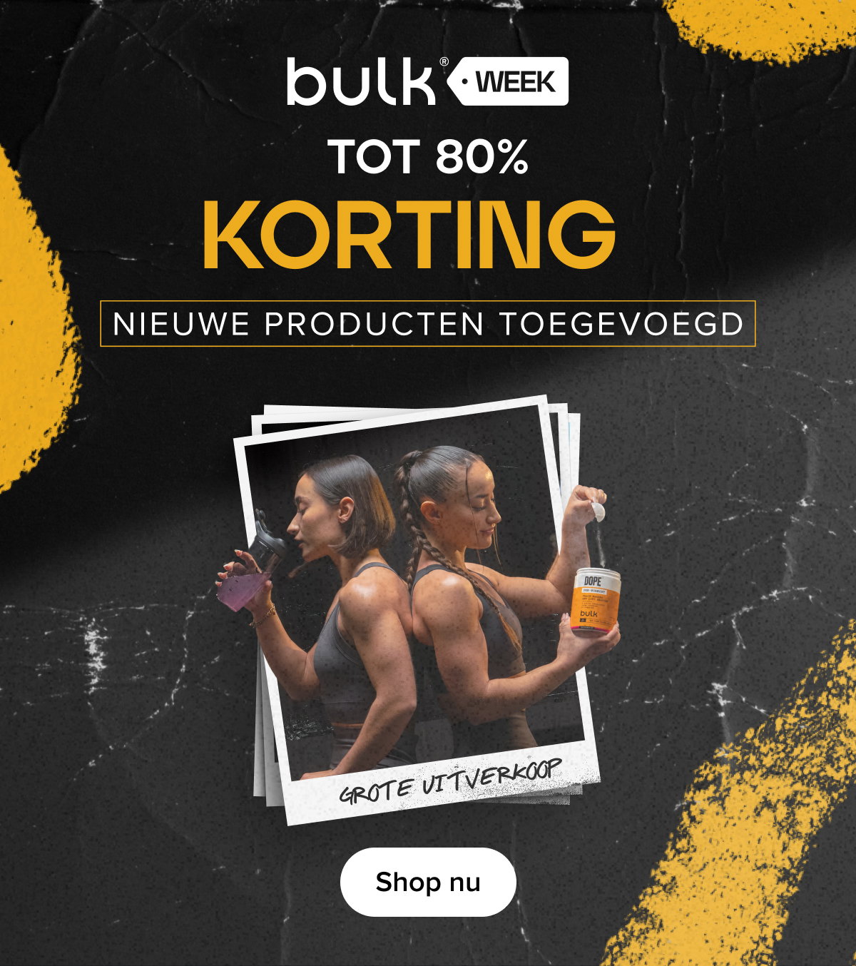TOT 80% KORTING