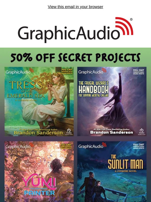 From #1 New York Times bestselling author Brandon Sanderson come four secret projects...