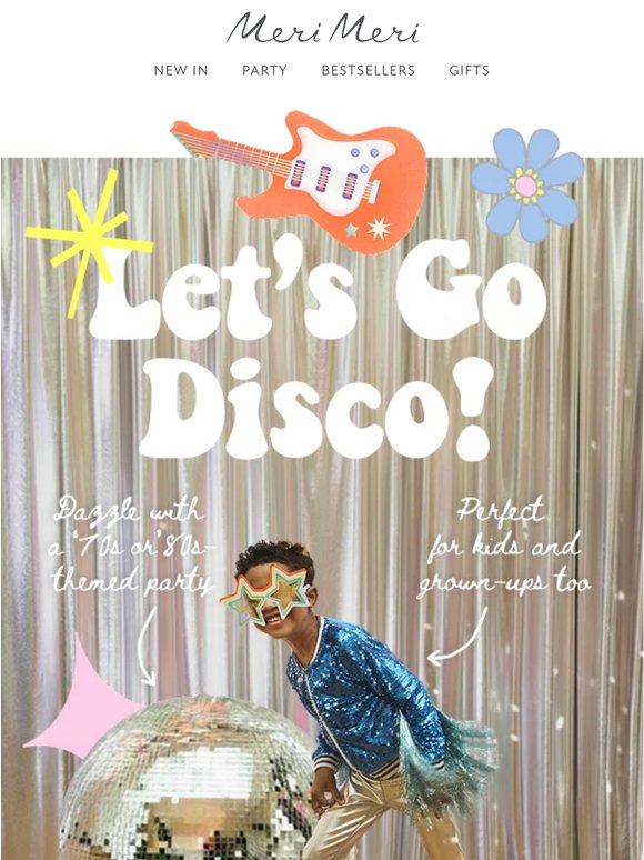 Ready, Set, Disco Party! 🪩