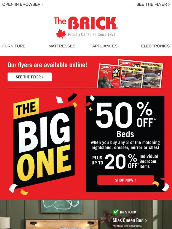 ❗UP TO 50% OFF BEDS