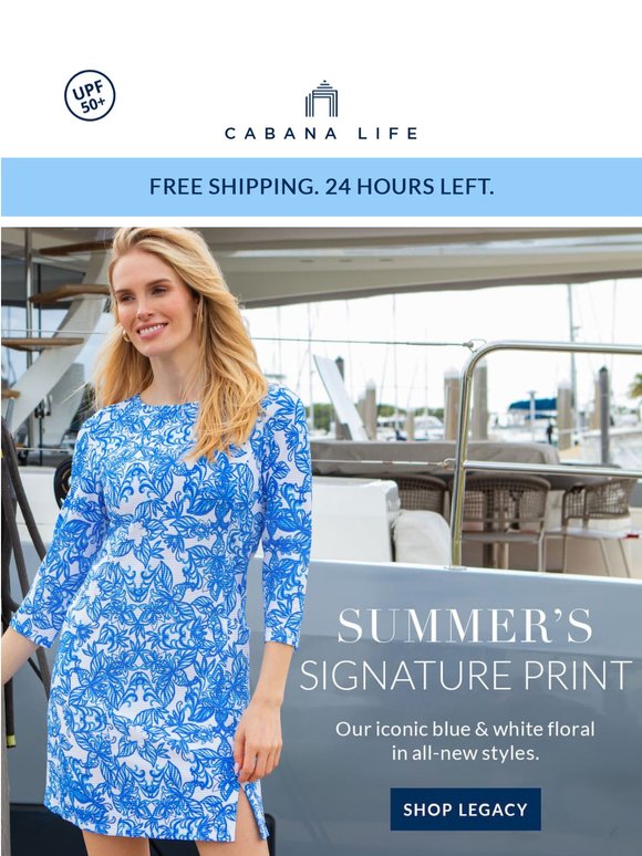 24 HOURS LEFT: FREE SHIPPING + NEW ARRIVALS ☀️