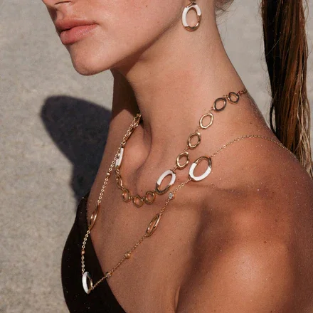 Mono Spiral Silver Earring