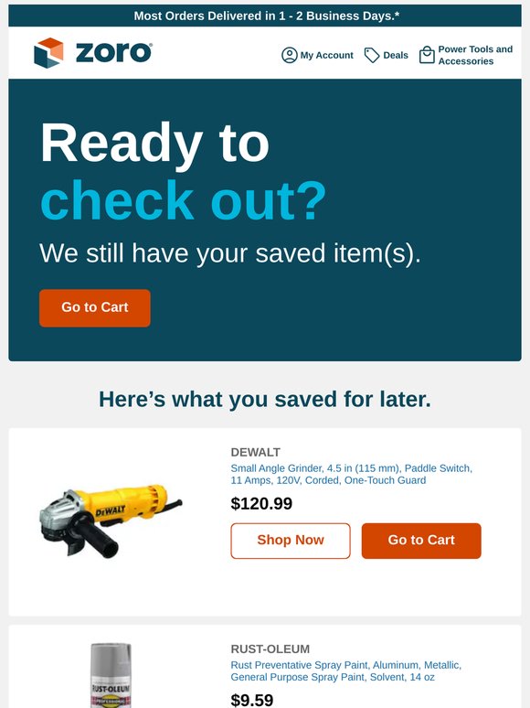 Don't forget. You saved something.