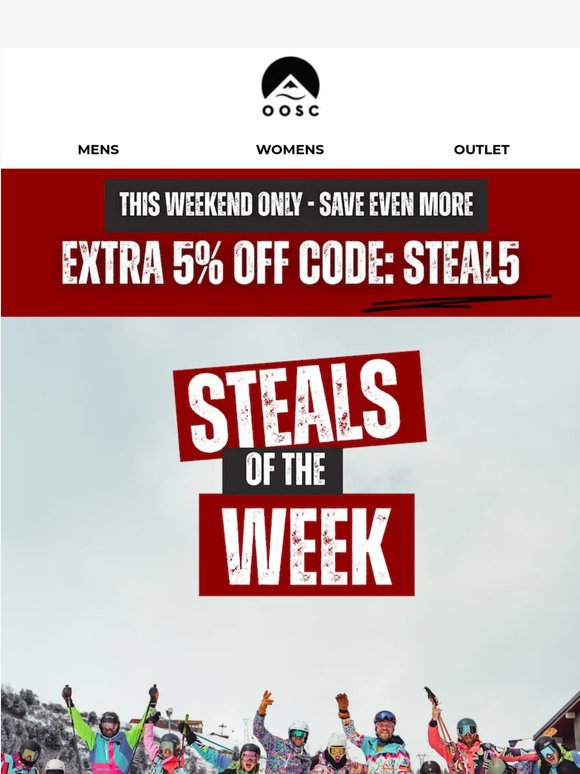 📣 Up To 50% OFF + EXTRA 5% OFF!!