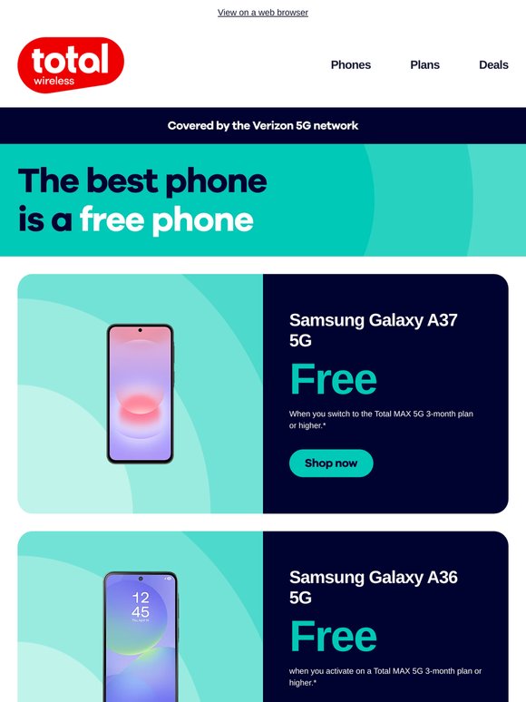 Free phones are calling...📞