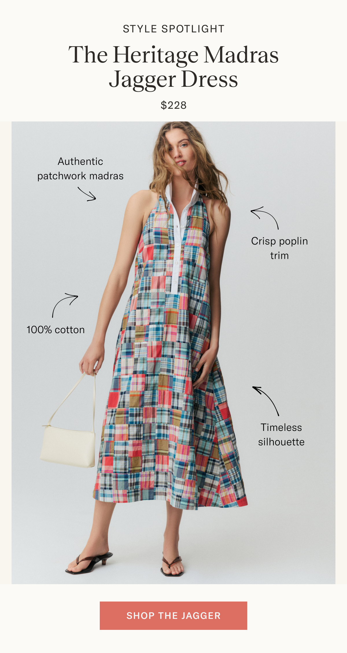 The Heritage Madras Jagger Dress