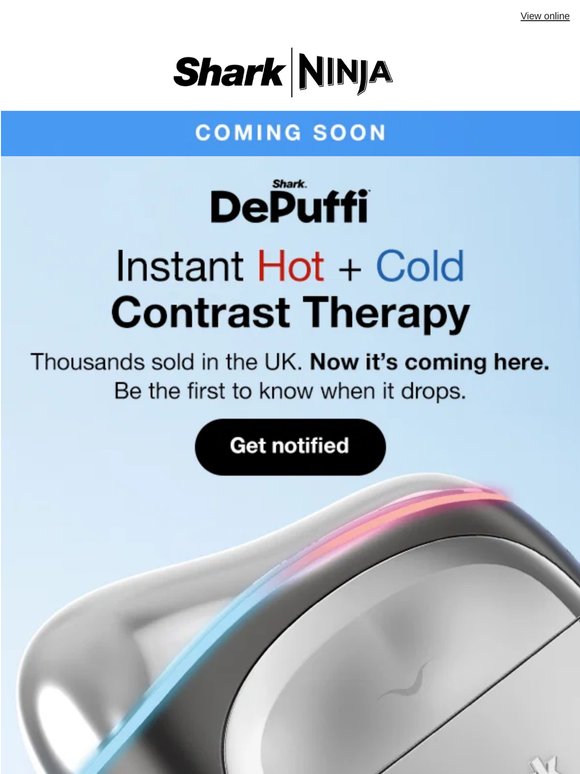COMING SOON! Get first dibs when DePuffi™ goes live. 🧊🔥