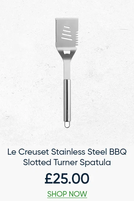 Le Creuset Stainless Steel BBQ Slotted Turner Spatula