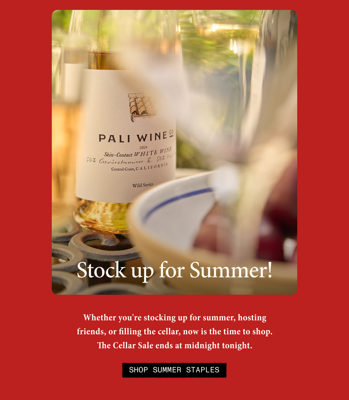 Pali Wine Co. Semi-Annual Cellar Sale