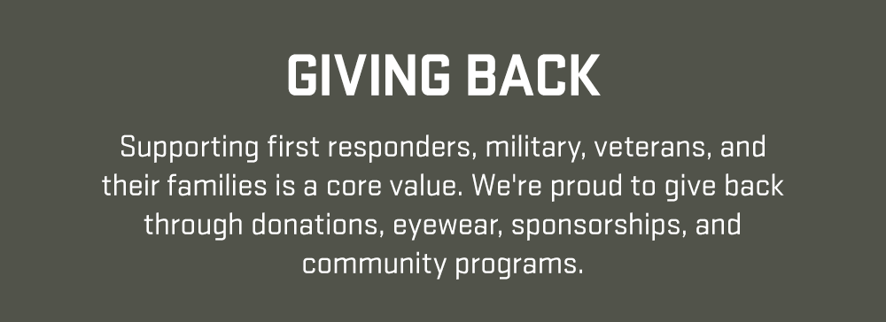 Giving Back