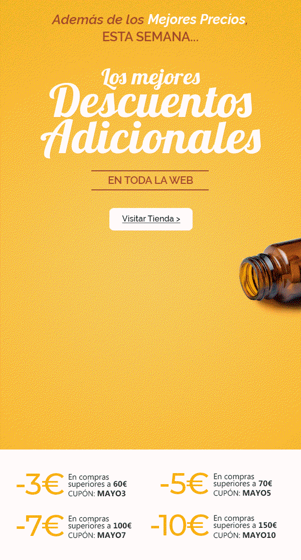 Solo por ser cliente… Descuentos EXTRA en TODO