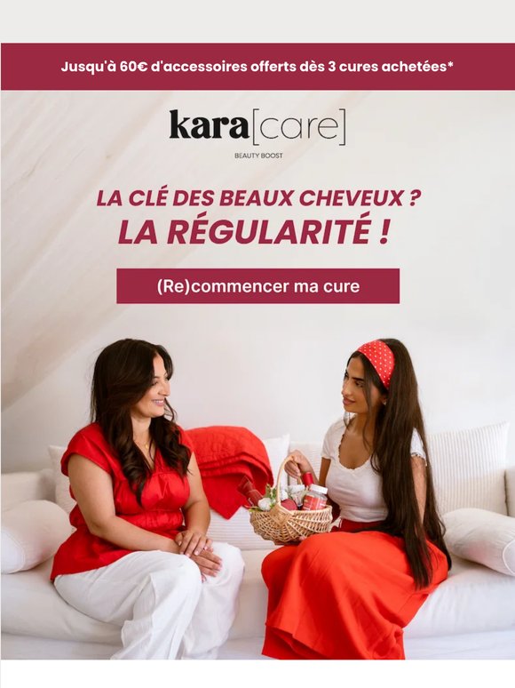 La clé des beaux cheveux ? La régularité 💪