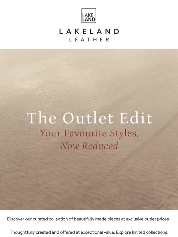 Exceptional Leather. Exclusive Prices.