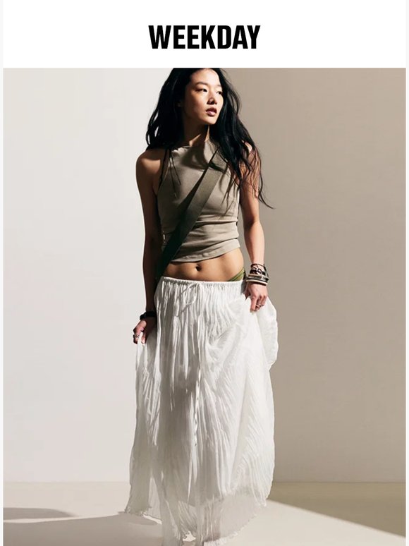 New in: skirts & tops