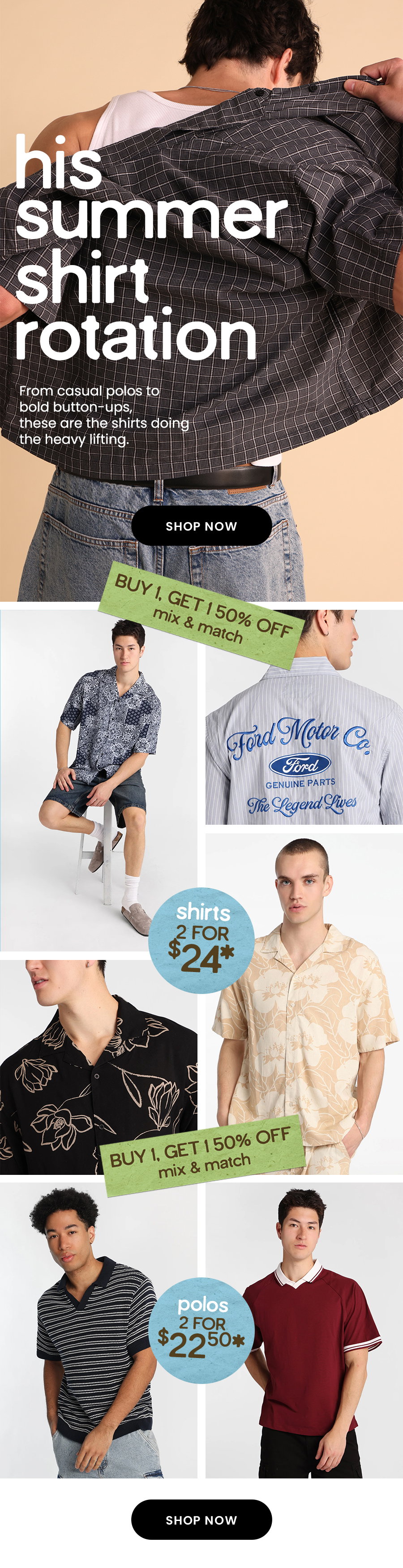 Mens Shirt and Polo