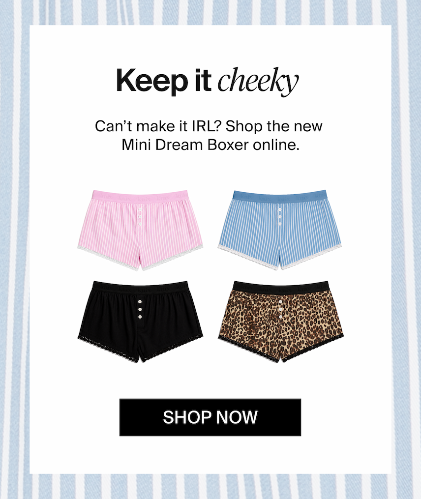 Can’t make it? Shop the new  Dream Boxer Mini online.