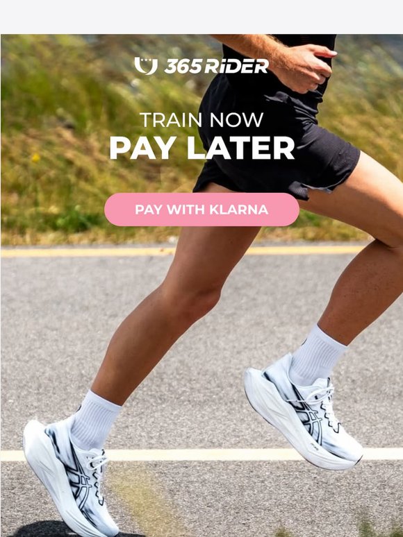 Gear up today and pay little by little, interest-free 💸