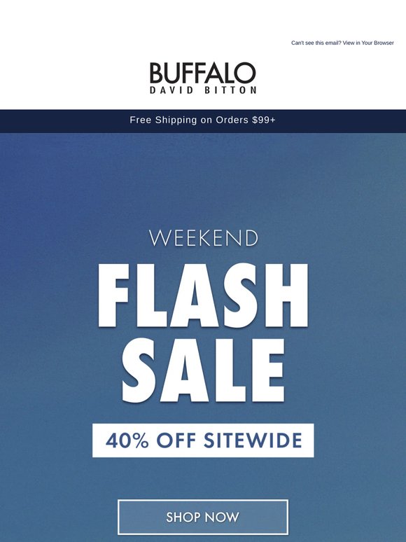 Be the first to shop our FLASH SALE!