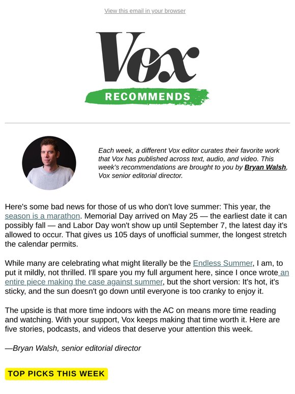 The one where Vox finds a new species
