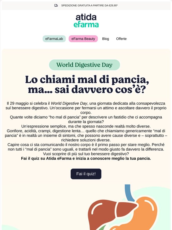 Lo chiami mal di pancia, ma...sai davvero cos'è?