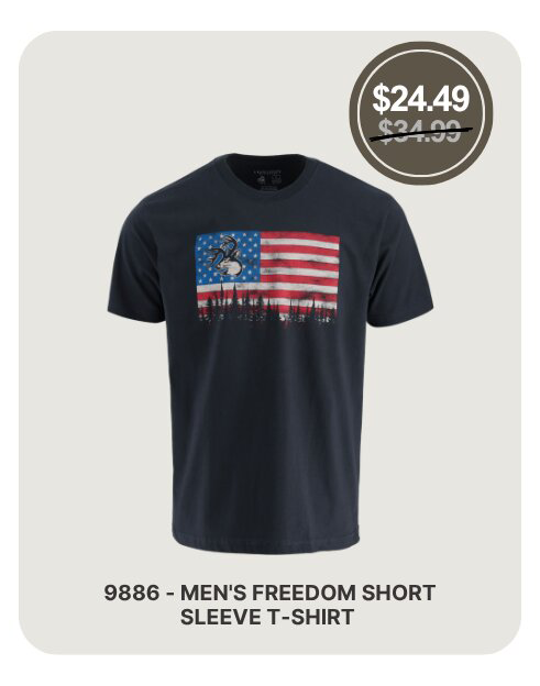Men's Freedom Short Sleeve T-Shirt Made in the USA