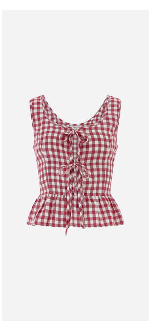 Jonah Top In Picnic Stripe