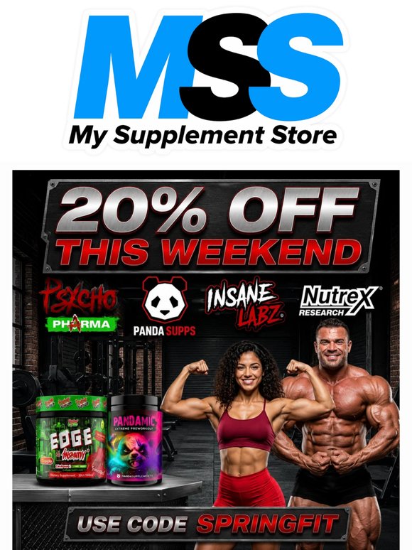 Your Favorite Brands are 20% Off 💥