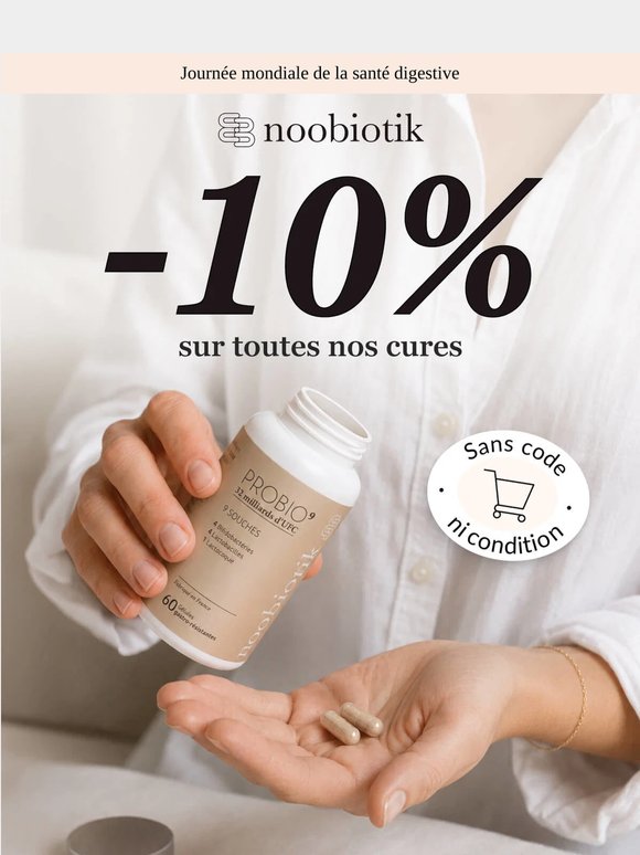 [Jusqu'à minuit] -10% pour améliorer votre digestion 🌱
