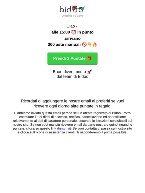 3 puntate regalo 🎁 per —