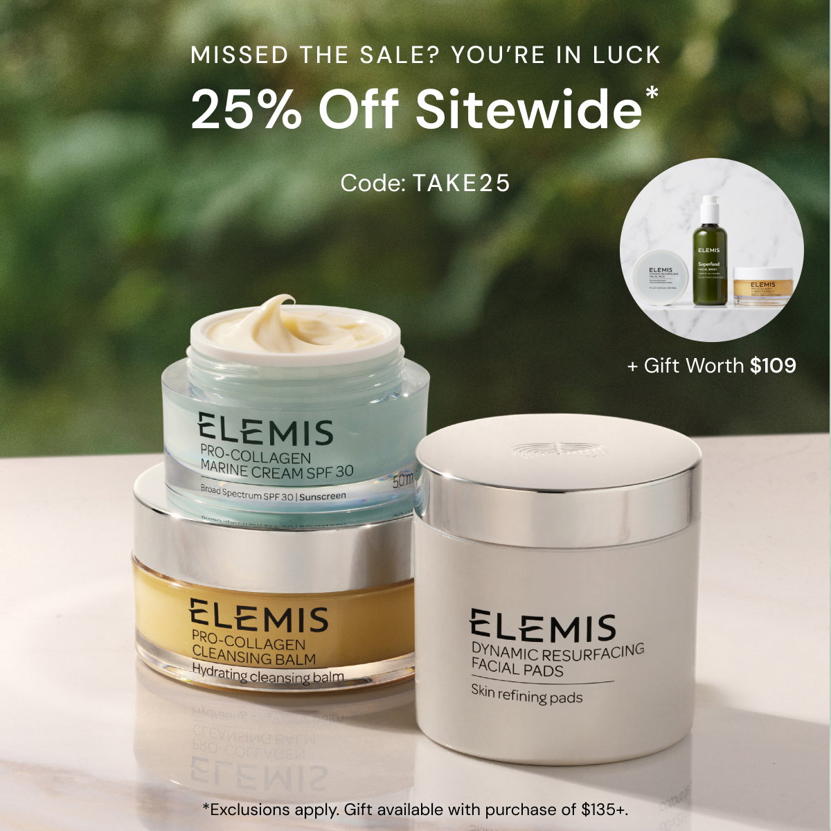 We Miss You — Here’s 30% Off + a Gift