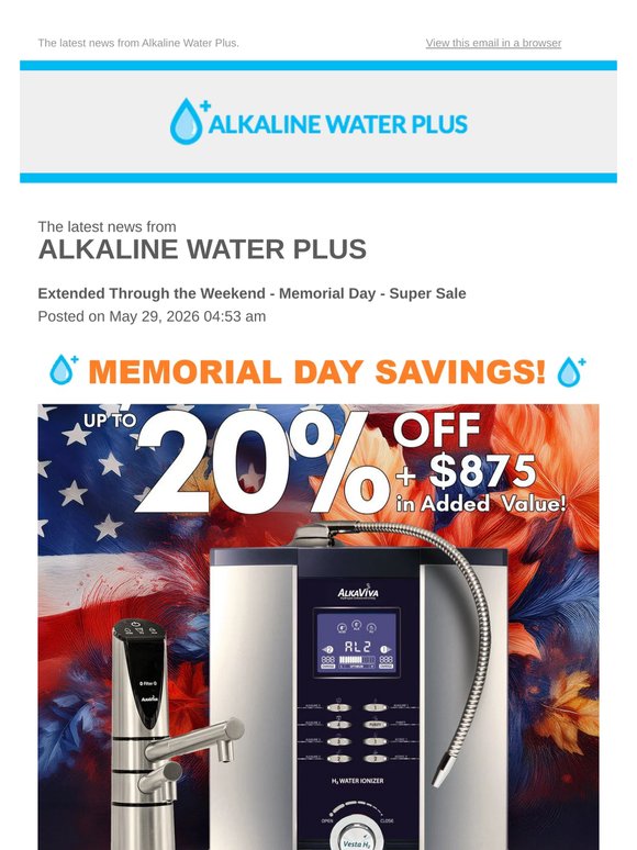 Extended Through the Weekend - Memorial Day - Super Sale