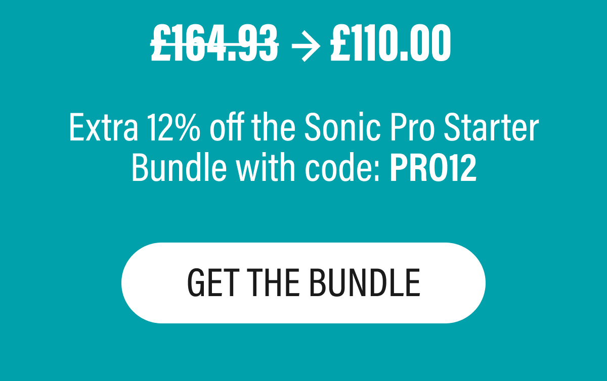 Extra 12% off the Sonic Pro Starter Bundle with code: PRO12 | Get The Bundle