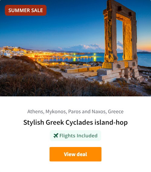 Stylish Greek Cyclades island-hop