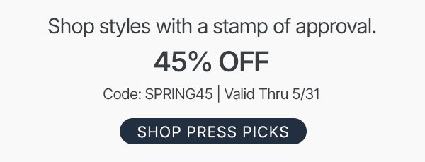 45% off - shop now
