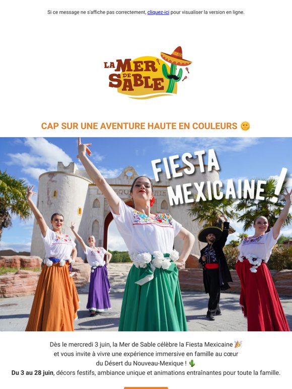 —, dès le 3 juin célébrons la Fiesta Mexicaine 🪅☀️