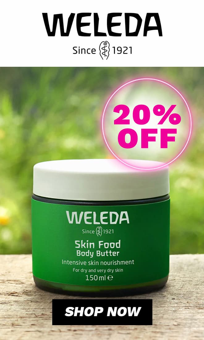 Save 20% on Weleda