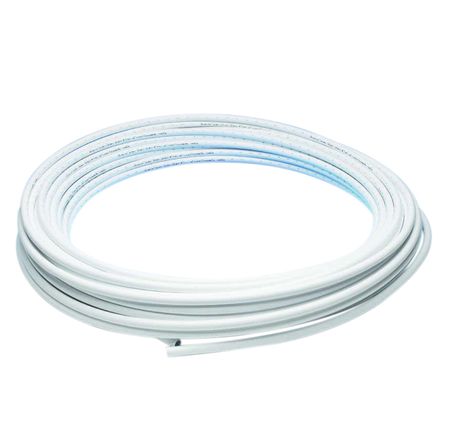JG Speedfit Plastic Barrier Pipe Coil 10mm x 25m White 10BPEX-25C