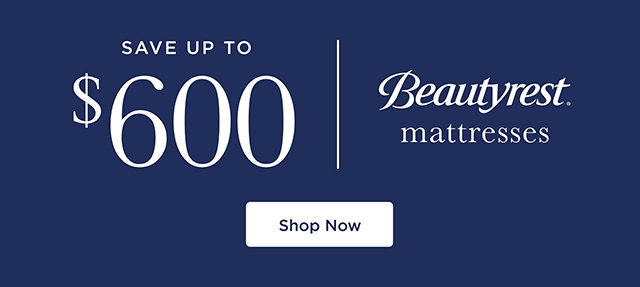 Save up to $600 - Beautyrest Mattresses