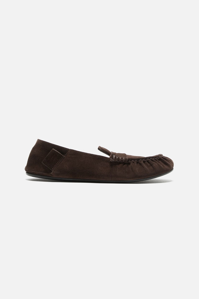 Leather loafers