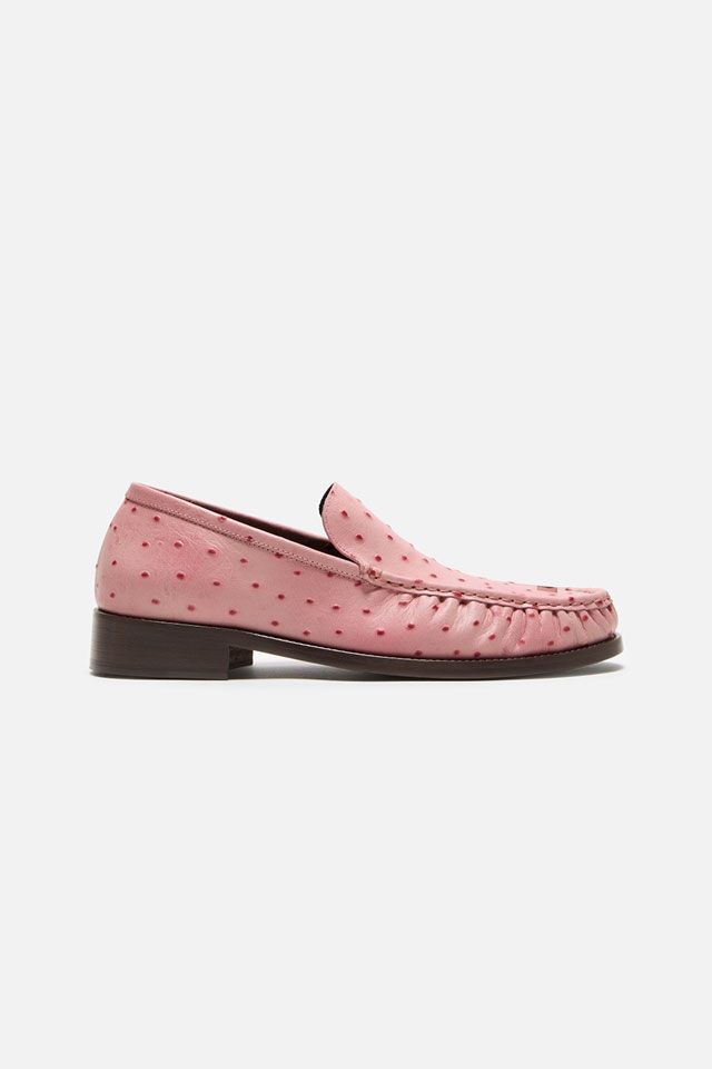 Leather loafers
