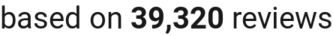 number of reviews
