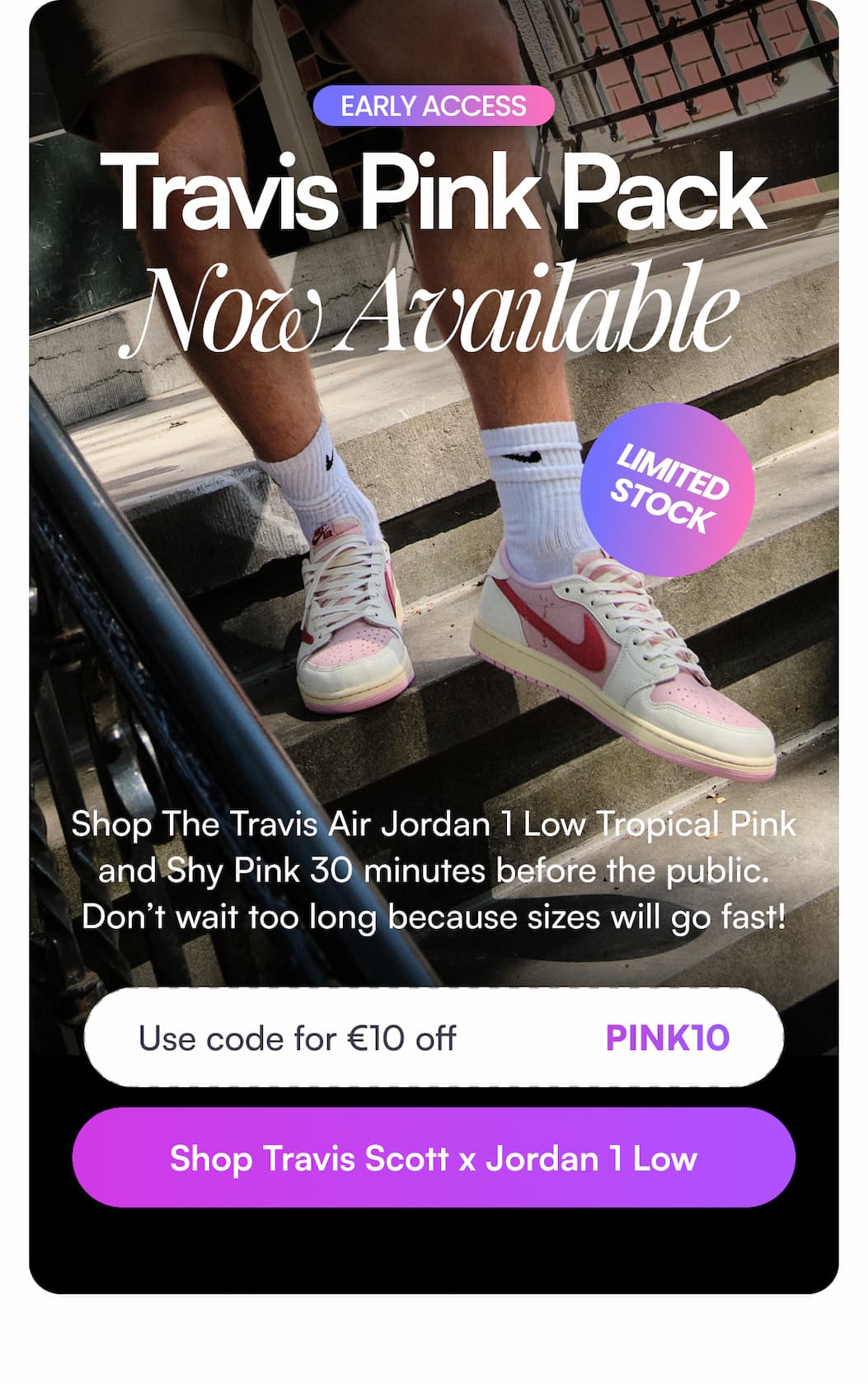 Travis Pink Pack Now Available