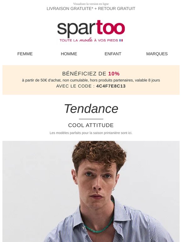 ☀️ Les pièces indispensables de la saison. Livraison offerte.