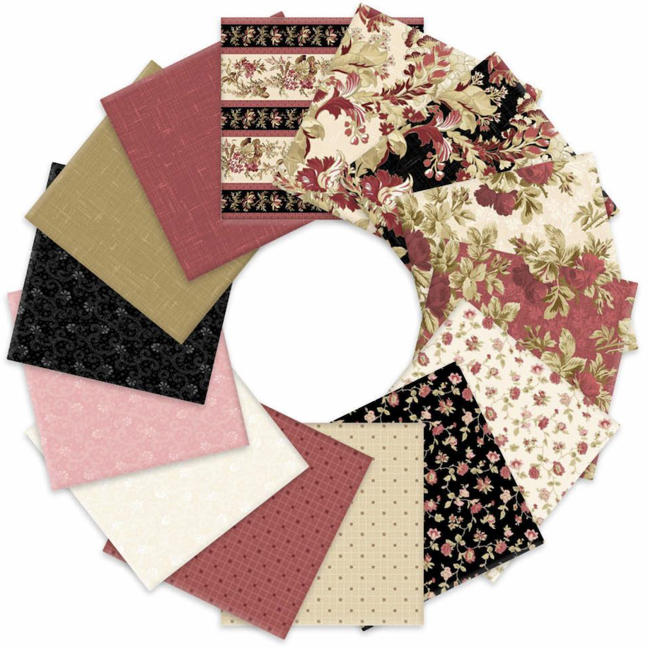 Crimson Majesty Fat Quarter Pack