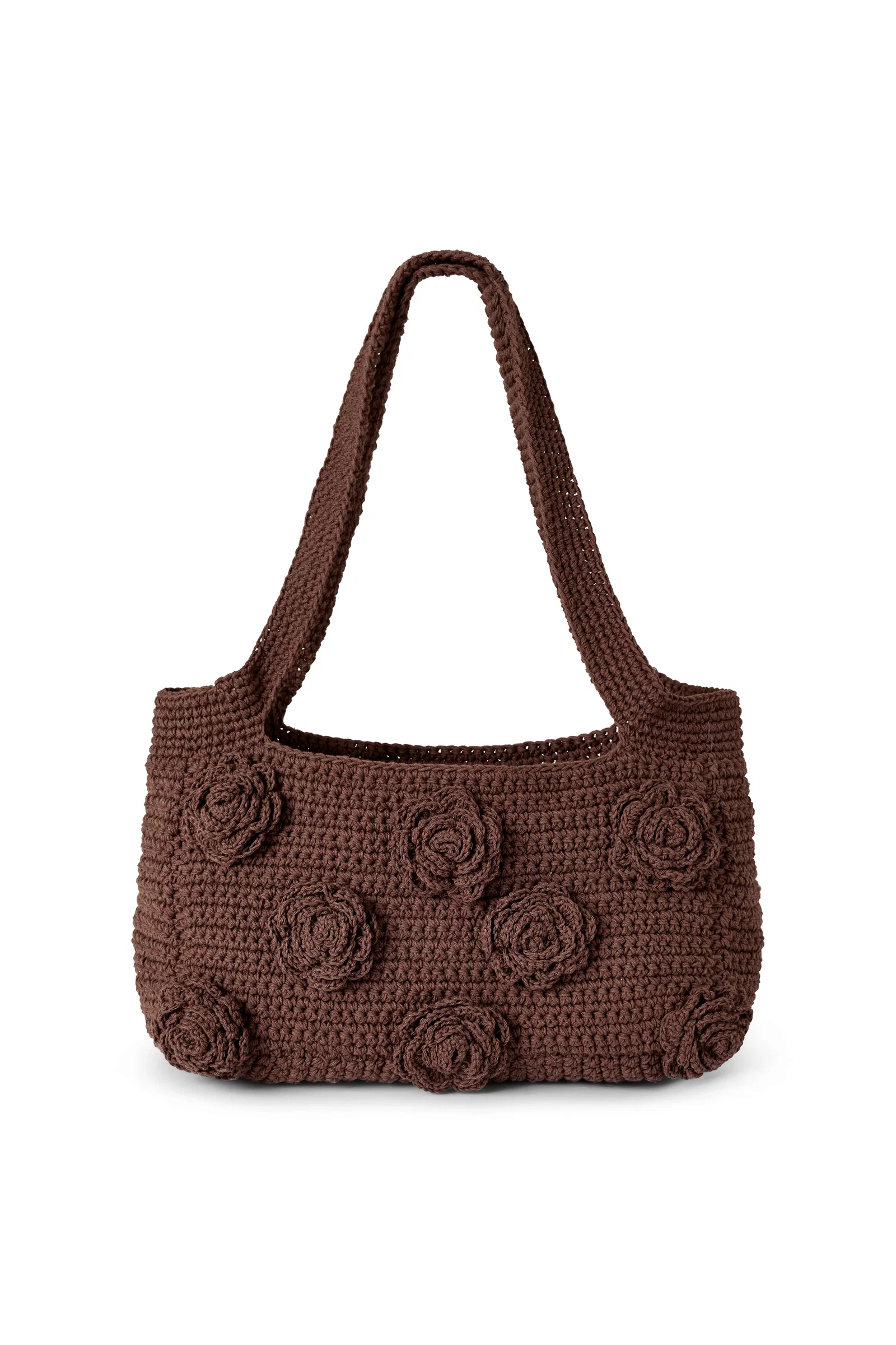 Image of Crochet Bag - Dewy Rose