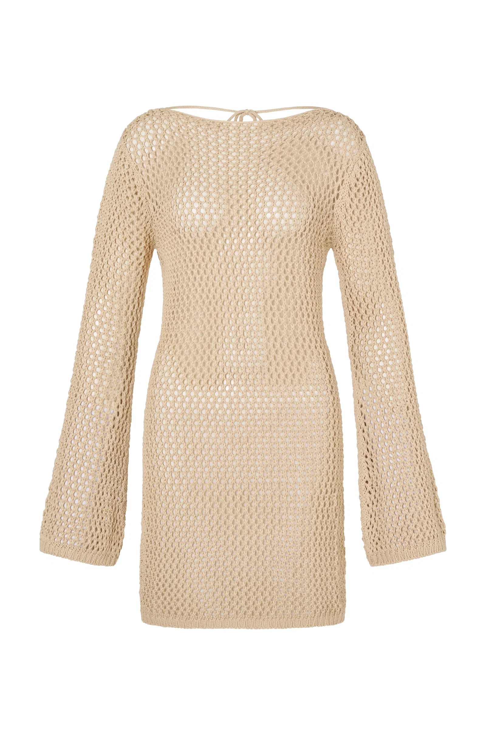 Image of Maluku Short Dress - Cream