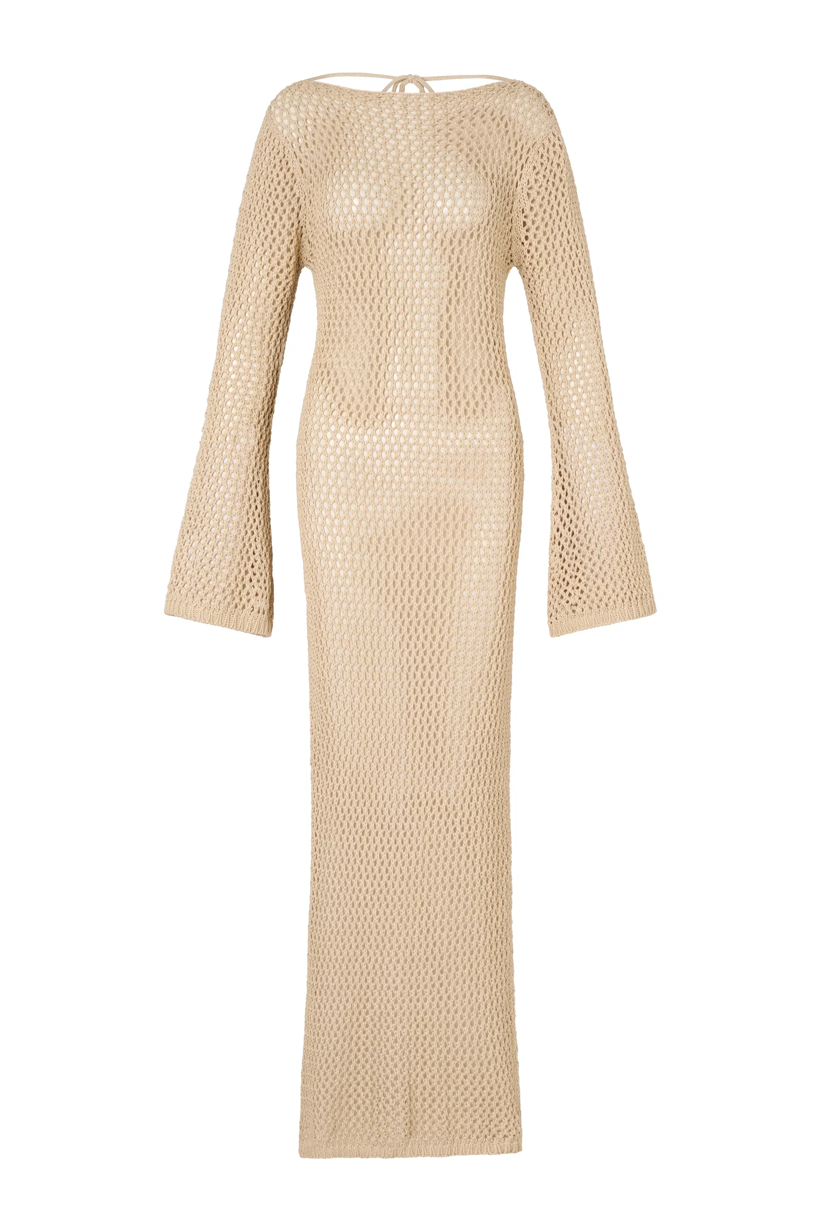 Image of Borneo Long Dress - Cream